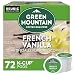 Green Mountain Coffee French Vanilla, Keurig K-Cups, 12 Count (Pack of 6)