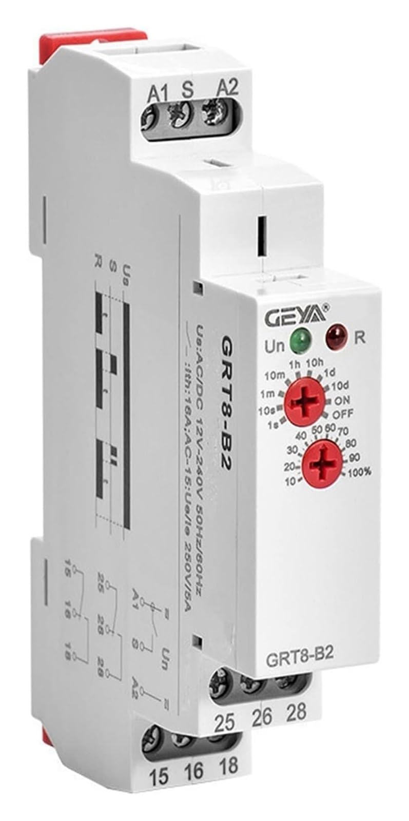 Delay Off Timer 12V 24V 220V DIN Rail Electronic Time