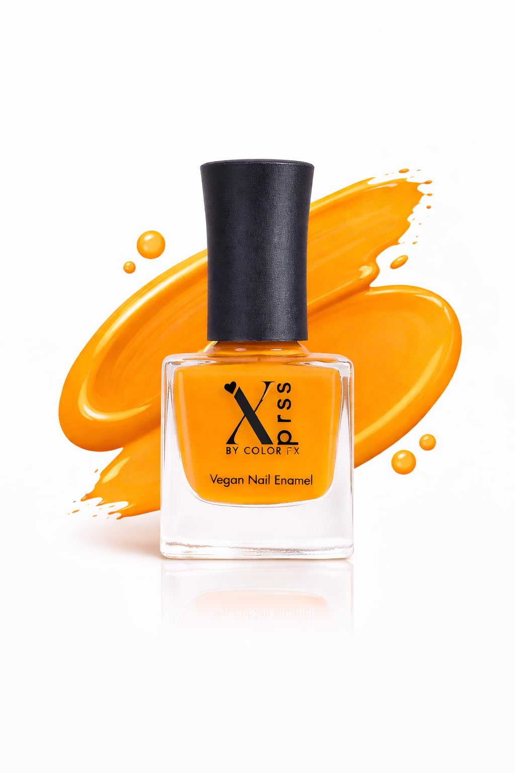 Color Fx New York Xprss Vegan High-Shine Glossy Nail Polish|Chip-Resistant, Quick-Drying, Long-Lasting, Non-Yellowing| 21 Toxin-Free| Nail Polish for Women - Orange-image-40