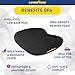 Goodyear Memory Foam Car Seat Cushion – Gel Seat Cushions for Office Chairs, Tailbone Pain Relief Cushion, Cooling Pillow, Slim Fit Car Seat