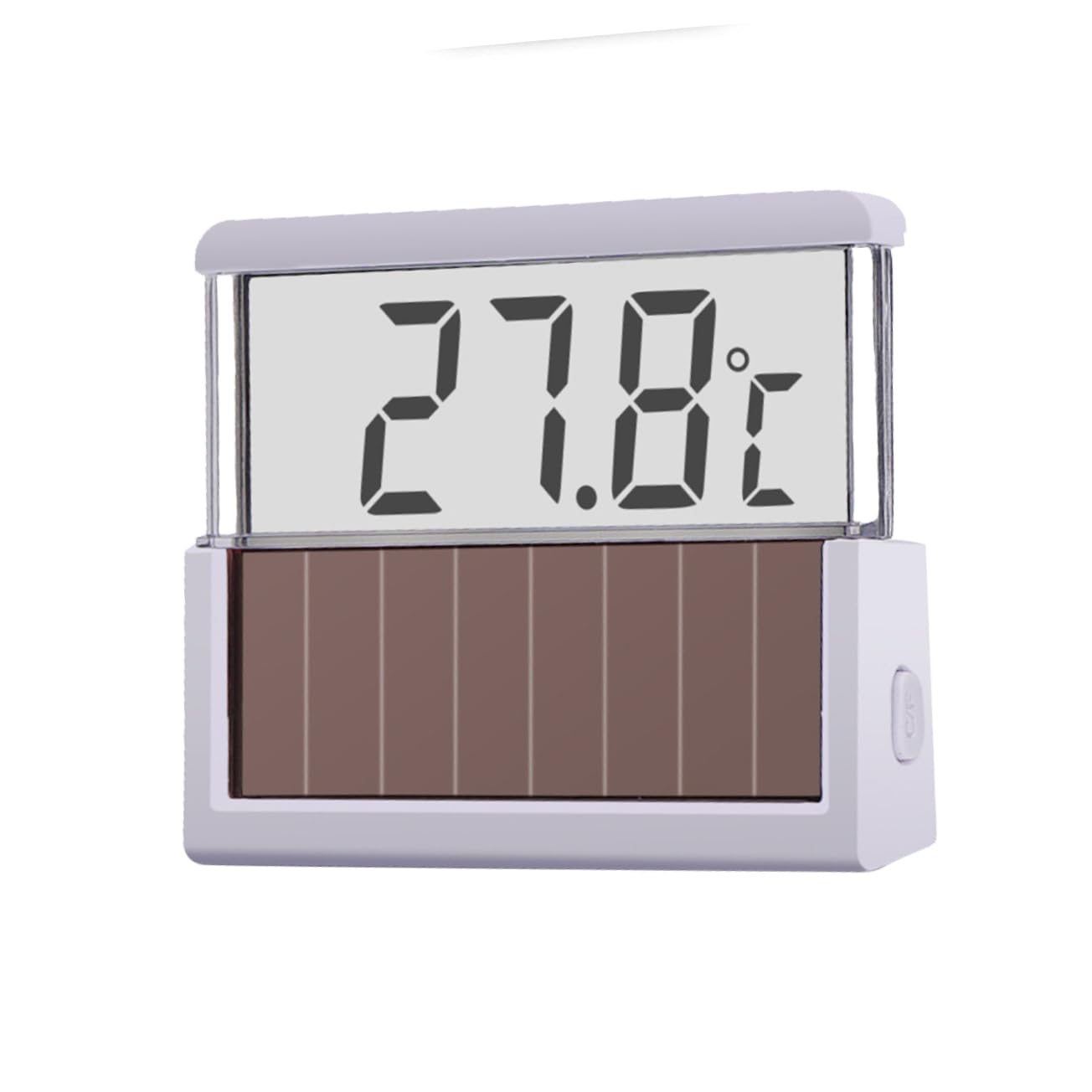 Kisangel 3St ABS-Thermometer aquarium thermometer aquarium termometro digital geführt Wassertemperaturmesser digitales Thermometer angelrolle Aquariumthermometer LED-Digitalthermometer Weiß