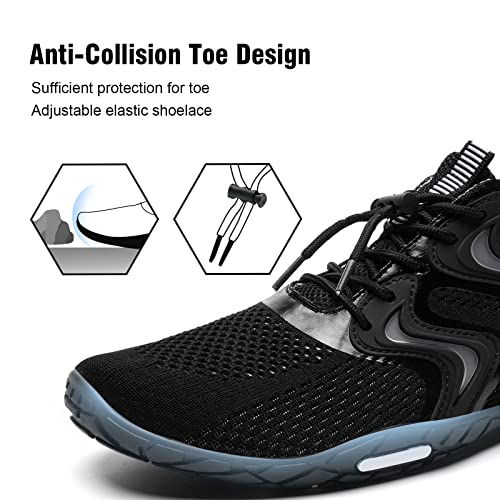 Image of YALOX Water Shoes Men's Women's Swim Shoes Outdoor Beach Barefoot Quick-Dry Aqua Pool Socks Swimming Yoga Surfing Exercise