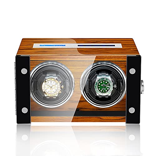Winder de relojes automático con motor silencioso y control remoto de cinco modos