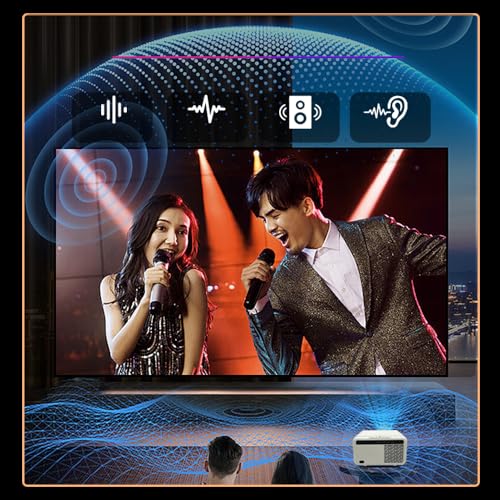 Image of TOPTRO Legend Smart Projector 4K Ultra HD Support, 30000 Lumens, 1080p Native, Auto (Focus+Keystone) Android 12, 2GB RAM 64GB, HDMI ARC, YouTube Hotstar PrimeVideo, WiFi 6 BT 5.2