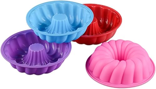 Ciieeo Molds Molde De Para Resina Spiral Pattern Cake Mold Cookie Stencils Silicone Baking Pan Silicone Bakeware Baking Tray Gummy Mold Silicone