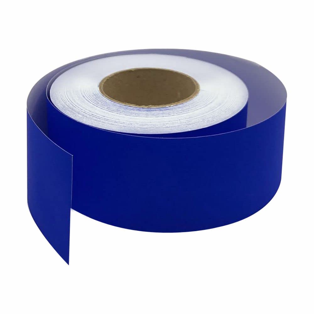 3 Ace Crafts Straight Edge Paper Border Roll (Ultra Blue) 48mm x 50 Meters, Jumbo, for Drawing, Painting, Sketches, Backdrop, Schools, Office, Nurseries, College, Artists, Poster, Notice Boards โ image 1