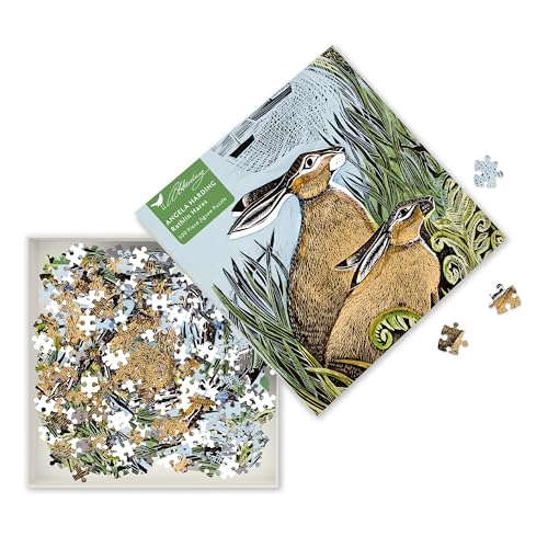 Adult Jigsaw Puzzle Angela Harding: Rathlin Hares (500 Pieces): 500-Piece Jigsaw Puzzles