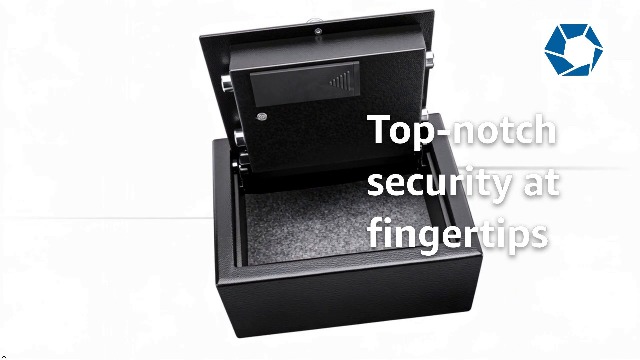 Barska Top Opening Keypad Safe – Compact Digital Security Box for