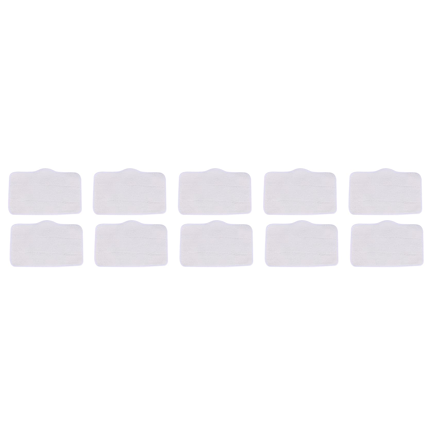 Hndhbfgrt 10 Pcs Cleaning Mop Cloths Replacement for ZQ610 ZQ600 ZQ100 Steam Engine Home Appliance Parts Accessories