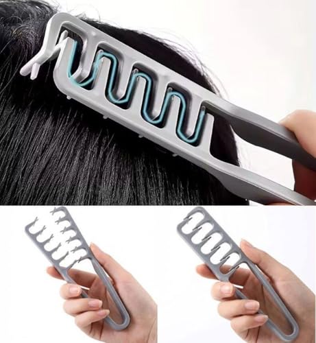 2 Pack Peines Texturizadores de Dientes Anchos para Volumen miniatura 3