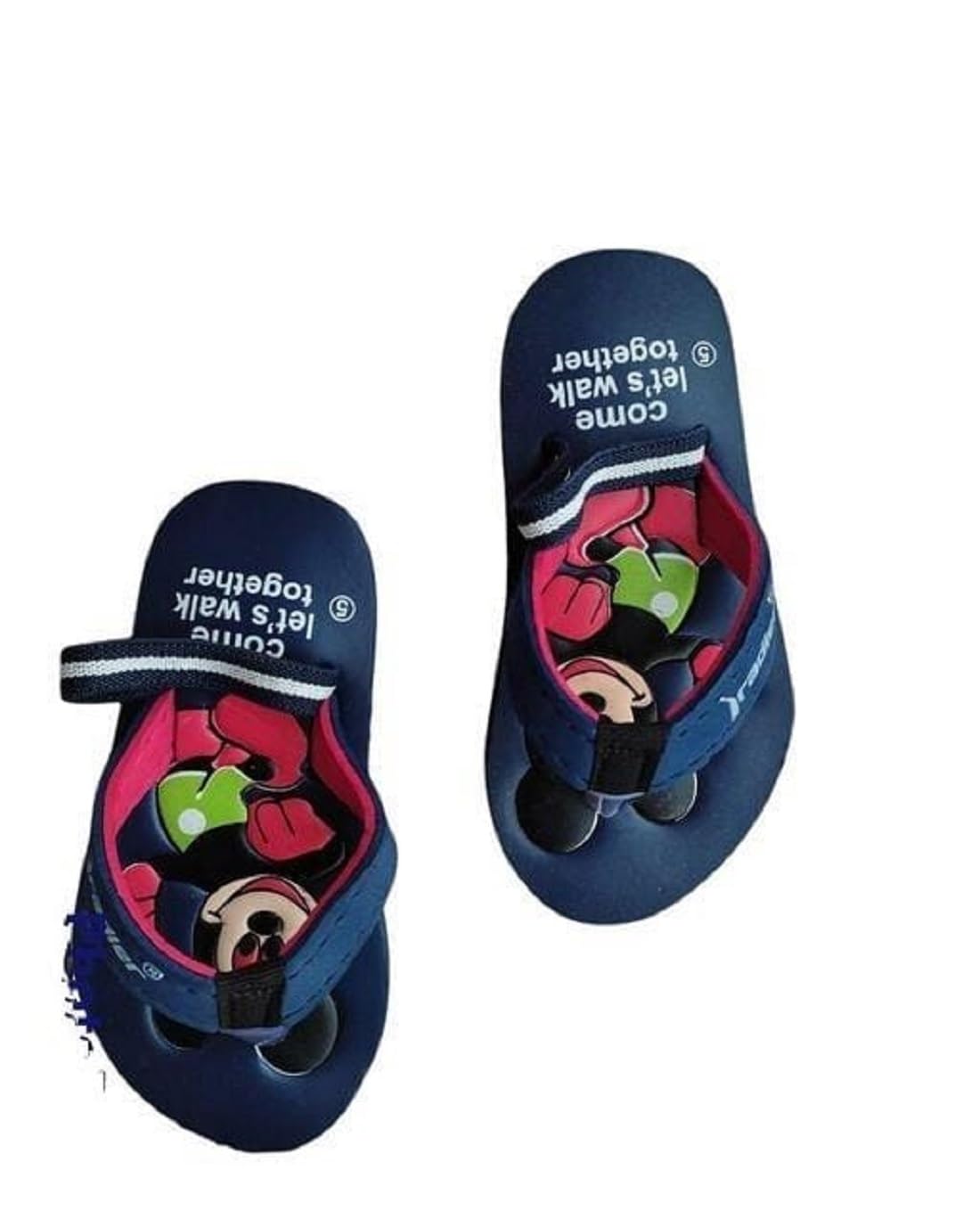 Radier Unisex Mickey NblComfortable Flat Flip Flops Slippers With Strap for Baby Boys & Baby Girls (24 Months) (B0D1C5HG22) Amazon Price History, Amazon Price Tracker