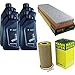 Produktbild Filter Set Inspektionspaket 8 Liter Motoröl Original Longlife 04 Twin Power Turbo 5W30 MANN-FILTER Luftfilter Ölfilter