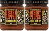 Desert Pepper Trading Company, Spicy Black Bean Dip, 16 oz (Pack of 2)
