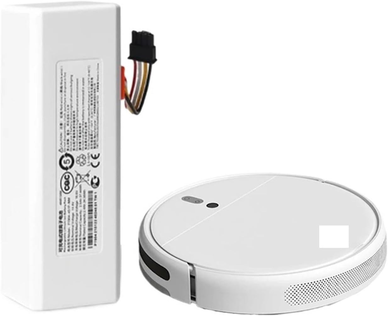 14.4V 5200mAh Rechargeable Replacement Battery，Compatible For Xiaomi ， 1C STYTJ01ZHM Robot Vacuum Cleaner Accessories