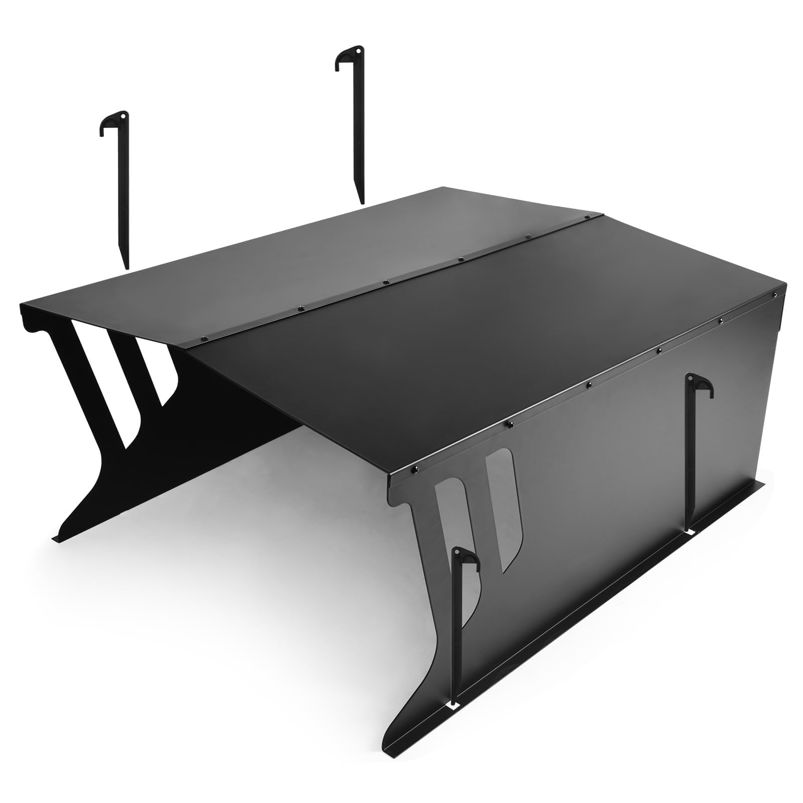 Stahl Mähroboter Garage Rasenroboter Dach Rasenmäher Garage, 78x61x31 cm | Schutz vor Sonnen Regen & Wind,Überdachung Dach Carport Unterstand, Rasenmäher Roboter Garage Rasenmäher Dach Mähroboter Dach