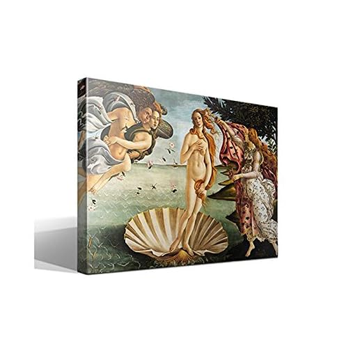 cuadro canvas El Nacimiento de Venus de Botticelli, Sandro - 55cm x 75cm