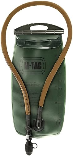 M-Tac Bolsa de hidratación de 67 oz - Depósito de agua de 2 litros para mochila de hidratación, fácil de limpiar con aislamiento hermético de