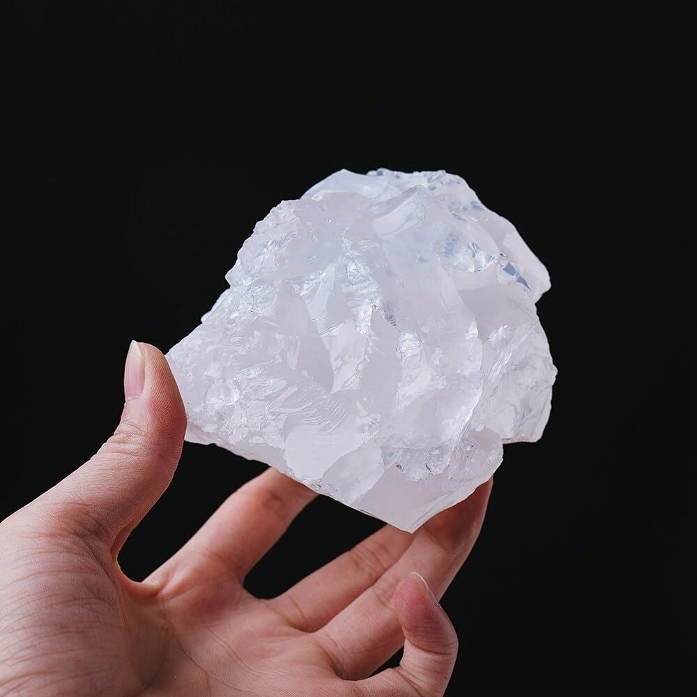 MDBJTCYZN Clear Quartz Irregular Bulk Crystals Raw Stone Gemstone White Crystal Rough Specimens Gifts Ornaments