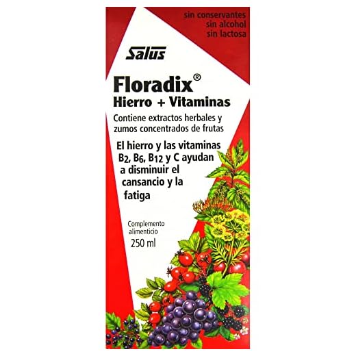 Floradix Flytande Iron formula, 250 ml