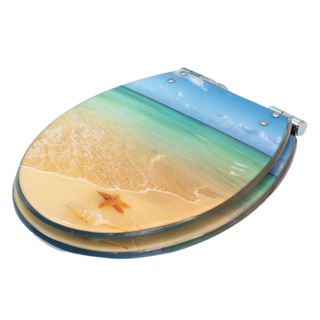 Siège de toilette 3D Ocean pour transformer l'ambiance de votre salle d'eau