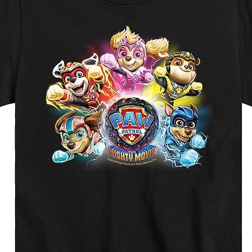 HYBRID APPAREL - Paw Patrol The Movie - Mighty Movie Character Group - Toddler & Youth Short Sleeve Graphic T-Shirt3