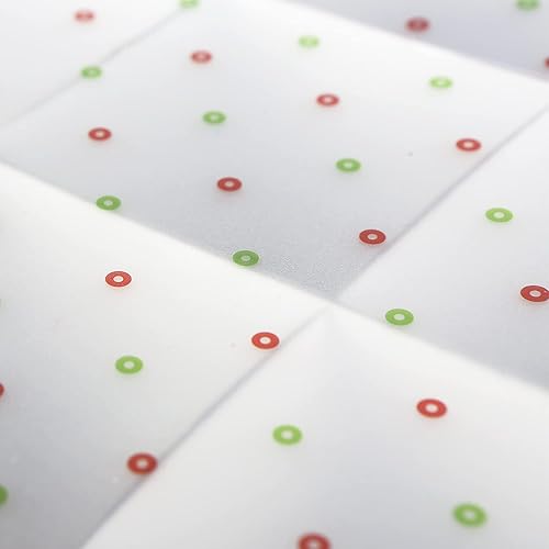 Miniatura 7 de Sattiyrch Caja de almacenamiento para adornos navideños de plástico con cierre con cremallera - Almacena hasta 64 adornos navideños estándar de 3