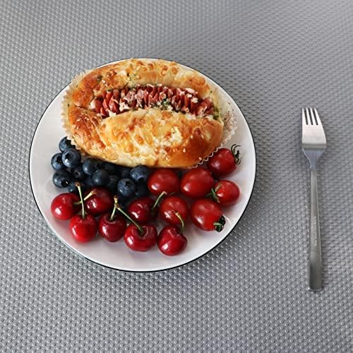 Miniatura 7 de Hersvin Revestimiento para estantes, 12 x 20 pies, no adhesivo, forro de EVA para cajones de alacenas de cocina, debajo del fregadero, lavable,