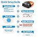 AUTOPHIX OBD2 Scanner Bluetooth Enhanced Universal Auto Car Code Reader for iPhone iPad & Android Diagnostic Scanner Tool for All OBDII Car After 1990[New Version], Orange (3210)