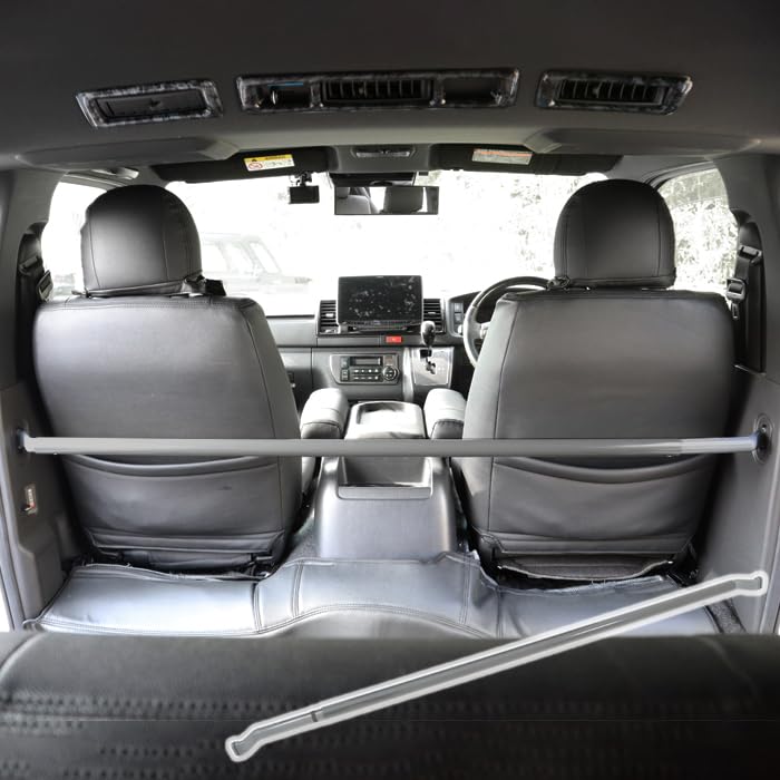 ハイエースワイド用　セパレートバー　仕切り棒 Amazon | HELIOS 200系 ハイエース用 バン 【ワイド用】 セパレート