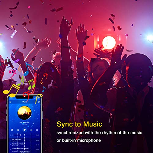 Volivo Smart Rgb Led Strip Lights 25Ft, App Controlled Bluetooth Led Light Strips Sync With Music, Color Changing Led Lights For Bedroom, Home Decoration #TOP4