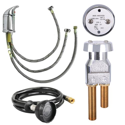 UPC Certified Salon Shampoo Bowl Faucet, Sprayer & Vacuum Breaker SU-94