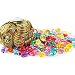 Oiuros 300 Pieces Pirate Gold Coins and Pirate Gems Jewelry Pack Party Favor Halloween Decoration. (150 Coins+150 Gems)