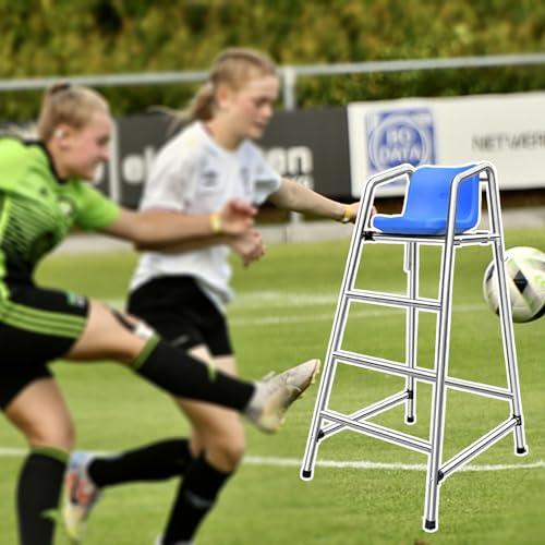 Chaise d'arbitre amovible en acier pour éviter la rouille et le manque de place