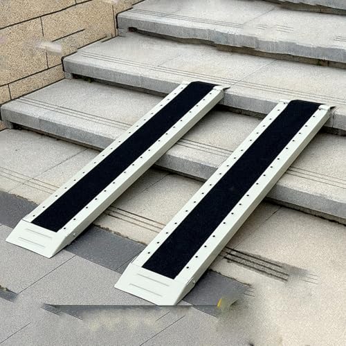 Rampa para entrada de vehículos de acero galvanizado pesado 120x25x5 cm miniatura 6