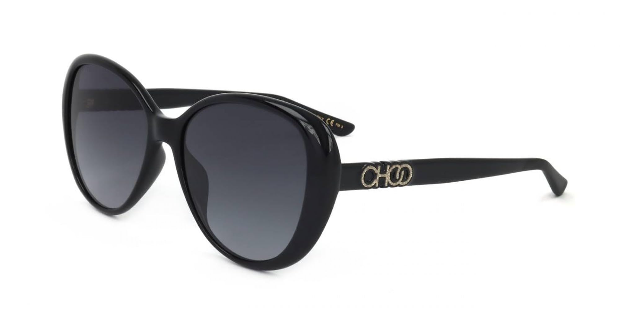 Women's 202464 Sunglasses, Color: Black, Size: 57