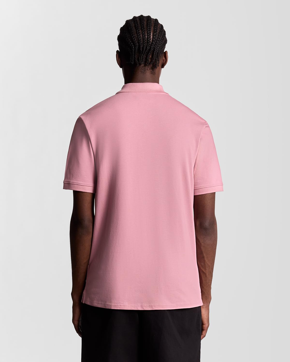 Lyle & Scott SS - Polo liso, X871 Garden Rose, S