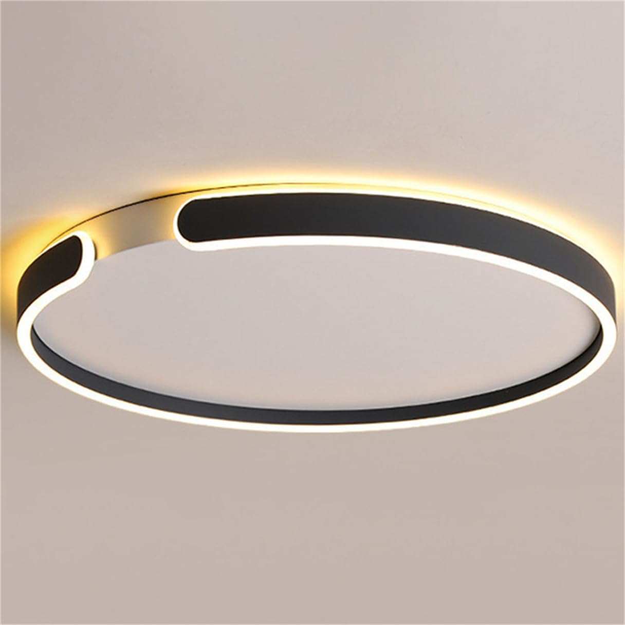 Lámpara De Techo LED Minimalista Montaje Empotrado Circular Plana
