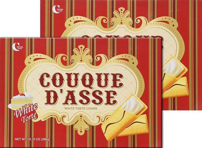 Couque D'Asse White, 10.16 Ounce x 2