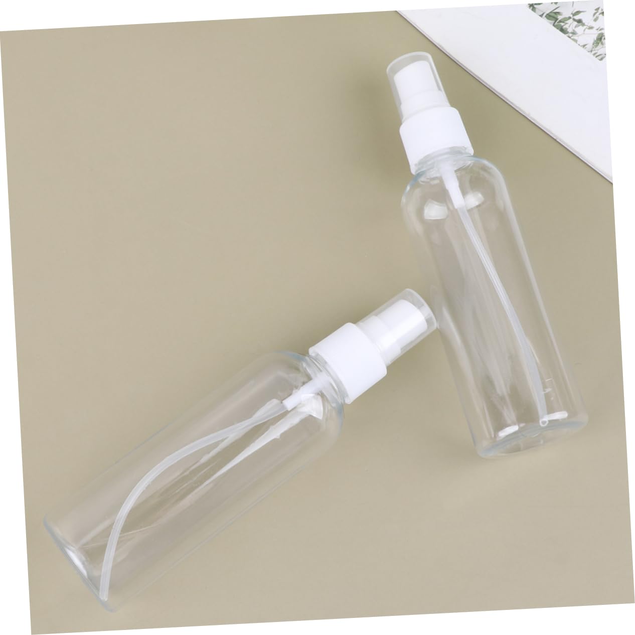3pcs Glass Perfume Bottle, 50ml Refillable Perfume Bottle Glass Spray Transparent Liquid Empty Container for Travel Party Portable Makeup Tool(Gold