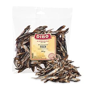 DIBO Fisch, 200g-Beutel, der kleine Snack oder Leckerli für Zwischendurch, Hundefutter von DIBO