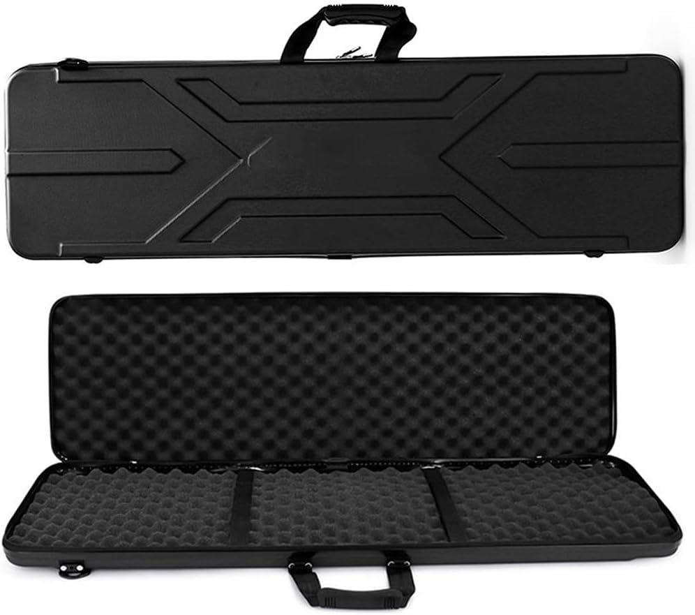 80/90/100/120 Cm Estojos De Armas Com Espuma De Algodão De Ovo, Rifle De Proteção Tático Ao Ar Livre Bolsa Rígida Para Pistola De Caça De Armas E Mochila De Armazenamento De Revist, A, 100CM