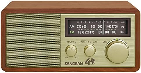 Sangean WR-11SE AM/FM Table Top Radio 40th Anniversary Edition Walnut