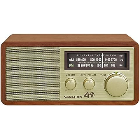 Sangean WR-11SE AM/FM Table Top Radio 40th Anniversary Edition Cover