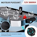 COSTWAY table air hockey pliable avec soufflerie 12 V photo 3