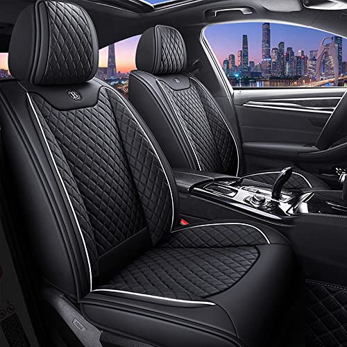 maiqiken Coprisedili auto compatibili con Mercedes Benz Classe A, Classe B, Classe C, Classe E, Protettori, Cuscini, Coprisedili automobilistici, Nero (MH31)