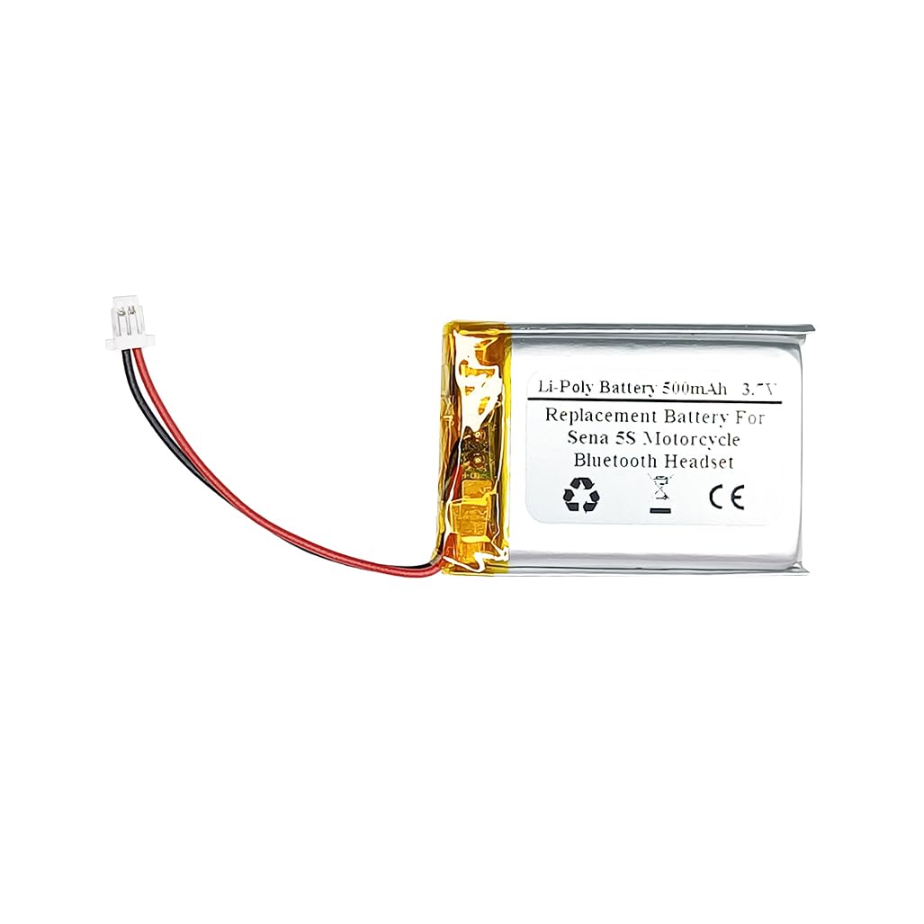 Replacement Battery Compatible with Sena 5S Motorcycle Bluetooth Headset, Helmet intercom, Battery Model: CP-SN5S