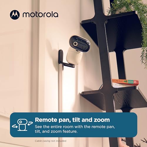 Motorola Nursery PIP1610HD — 5-Inch HD Parent-Unit Video Baby Monitor, No Wi-Fi, Motorized Camera — view 5