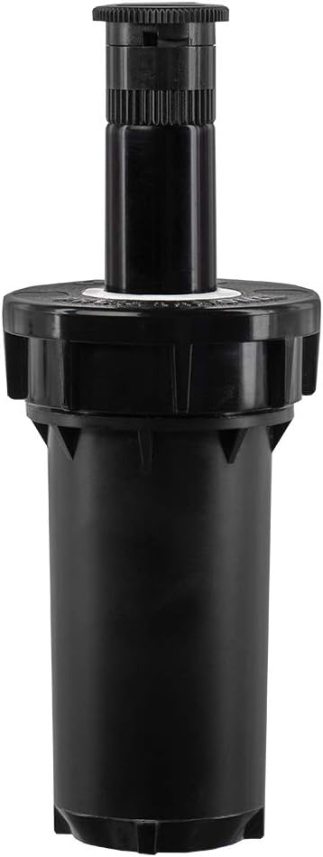 Orbit 54536 2" Professional Side-Strip Pop-up Sprinkler, Black
