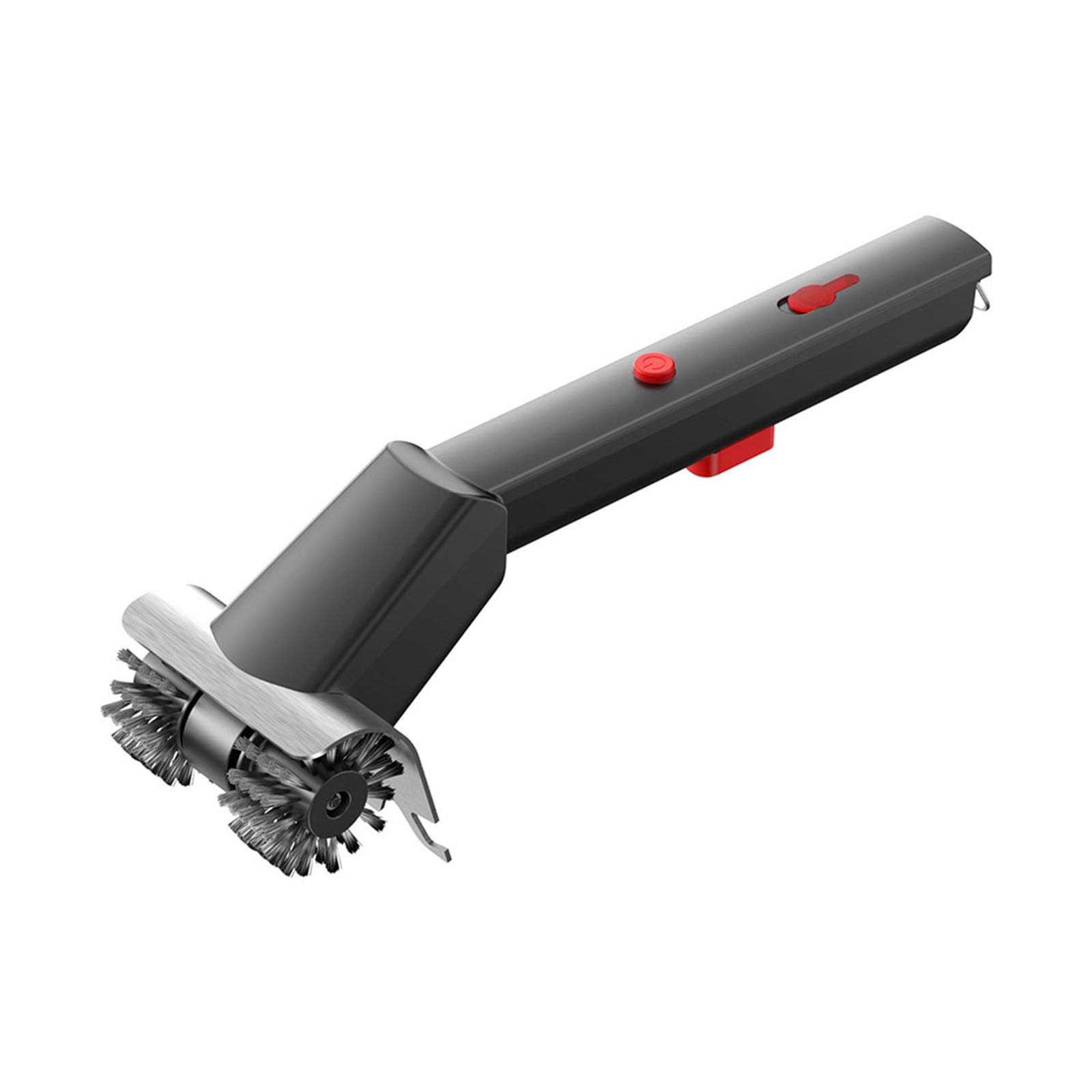 Motorized Barbecue Grate Scraper with Bright LED Lighting to Remove Stubborn Grease From Camping Equipment Motorized Barbecue Grate Scraper with Bright LED Lighting to Remove Stubborn Grease From