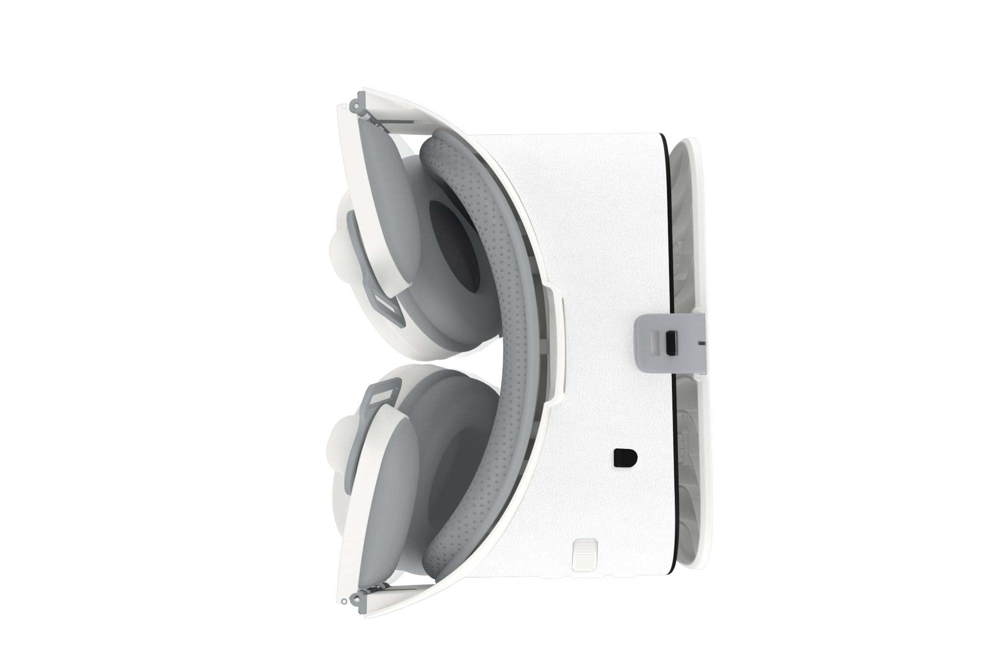 VR Headset mit Bluetooth Kopfhörer, Faltbare Virtual Reality Brille für Mobiltelefone, Kompatibel mit iPhone 17 16 15 14 13 und Samsung Galaxy S24 S23 S22 ETC